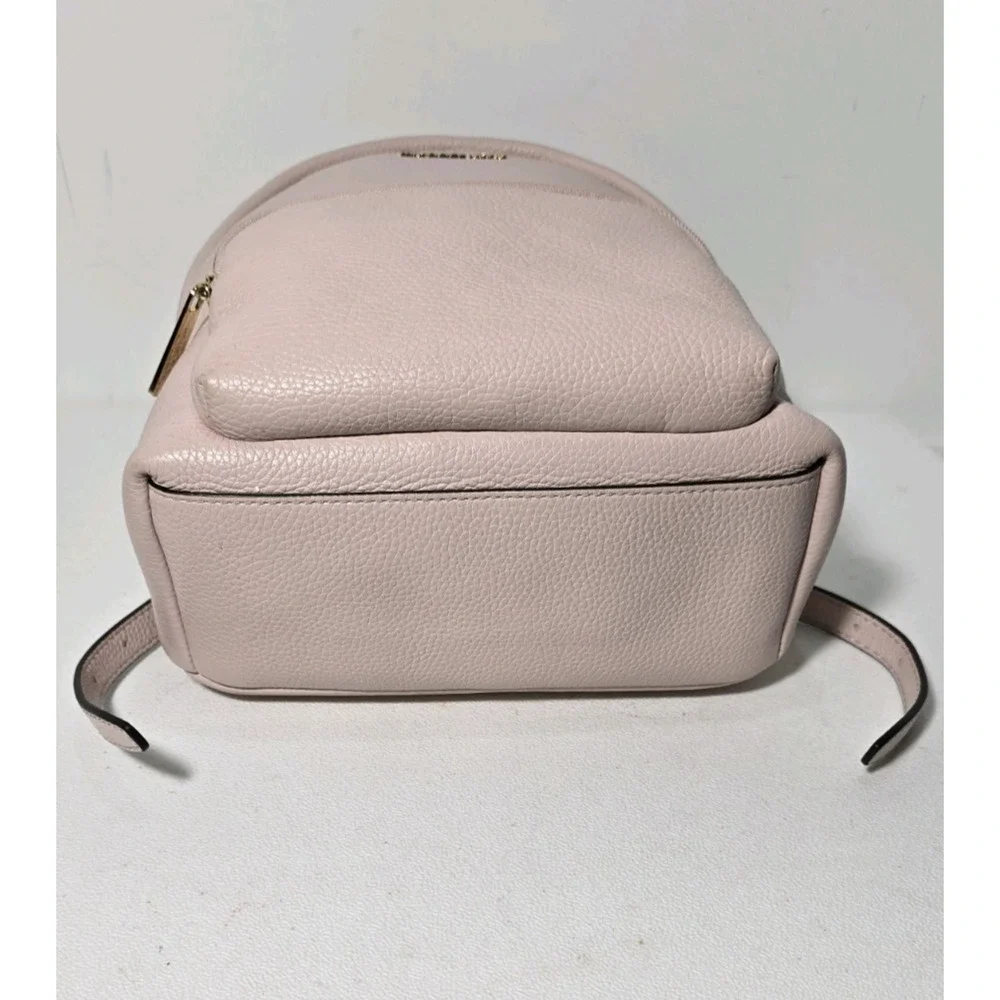 MICHAEL KORS Women’s Erin Medium Pebbled Leather Backpack Fawn MSRP $358